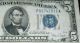 10% Off 1934 C - 5 Dollar Bill (blue Seal) (offset Error) Silver Certificate Small Size Notes photo 1