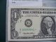 1995 - Star - 1 Dollar - Chicago - Federal Reserve Note Small Size Notes photo 1