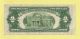 1953 - B $2 Dollar Bill Red Seal Aa Block Old Note Usn Small Size Notes photo 1