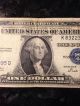 Rare Old 1935 - B U.  S.  Blue Seal $1 One Dollar Bill Silver Certificate Error? Small Size Notes photo 2