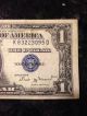 Rare Old 1935 - B U.  S.  Blue Seal $1 One Dollar Bill Silver Certificate Error? Small Size Notes photo 3