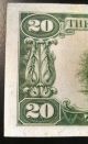 1934 $20 Dollar Bill With Very Rare Error - Almost Uncirculated Small Size Notes photo 8