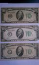 6 - 1934 $10 Dollar Bills Paper Money,  Us Currency,  1934a,  1934c,  1934d Small Size Notes photo 2