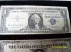 Very Collectible Old Money Silver Certificates,  1923 & 1957,  In Plastic Holders Large Size Notes photo 1