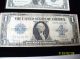 Very Collectible Old Money Silver Certificates,  1923 & 1957,  In Plastic Holders Large Size Notes photo 2