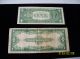 Very Collectible Old Money Silver Certificates,  1923 & 1957,  In Plastic Holders Large Size Notes photo 3
