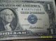 Very Collectible Old Money Silver Certificates,  1923 & 1957,  In Plastic Holders Large Size Notes photo 6