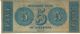 Obsolete Currency Louisiana Citizens Bank N.  O.  Unissued $5 18xx Chcu G12c Paper Money: US photo 1