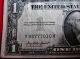1935 E $1.  00 Federal Reserve Note Blue Seal Silver Certificate Crisp 93777010 Small Size Notes photo 1