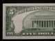 1934 A $5 Five Dollar Silver Certificate Uncirculated Small Size Notes photo 4