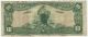 1902 $10 National City Bank Of York 1461 Third Charter Nbn Blue Seal Vf Paper Money: US photo 1