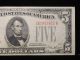 1928 D $5 Five Dollar United States Note Xf+ Small Size Notes photo 3