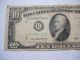 1950 A 10.  00 Dollar Bill Paper Money Green Seal Small Size Notes photo 1