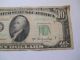 1950 A 10.  00 Dollar Bill Paper Money Green Seal Small Size Notes photo 2