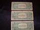 Three 1957 One Dollar Silver Certificate ' S Small Size Notes photo 2