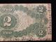 1919 $2 Two Dollar Legal Tender Note Rough Large Size Notes photo 5