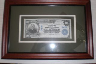 1902 Frederick Maryland National Bank Note L@@k photo
