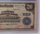 1902 $20 Grapevine Tx Farmer ' S Nb - Pmg Vf 20,  Very Fine - Very Rare Tx Note Paper Money: US photo 2
