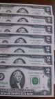 1995 Series Uncirculated Two Dollar Bills Small Size Notes photo 2
