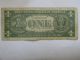 1957 One Dollar Silver Certificate Y Series Blue Seal Low Serial Note Small Size Notes photo 1