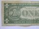 1957 One Dollar Silver Certificate Y Series Blue Seal Low Serial Note Small Size Notes photo 4
