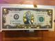 22 K Gold $2 Dollar Bill $2 Hologram Colorized Usa Note. .  Legal Currency Note Small Size Notes photo 3