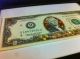 22 K Gold $2 Dollar Bill $2 Hologram Colorized Usa Note. .  Legal Currency Note Small Size Notes photo 6