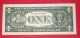 92545454 Fancy Serial Number - $1 2006 Frn More Currency 4 Kx Small Size Notes photo 2