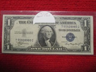 $1 1935 A Silver Certificate Gem Unc Estate Find (f) More Bills 4 photo
