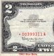 1963 Two Dollar United States Star Note Small Size Notes photo 1
