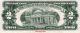 1963 Two Dollar United States Star Note Small Size Notes photo 4