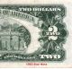 1963 Two Dollar United States Star Note Small Size Notes photo 7