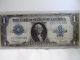 1923 $1 Silver Certificate Fine Circulated Large Size Notes photo 1