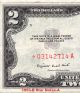 1953 - A Two Dollar United States Star Note - Small Size Notes photo 1