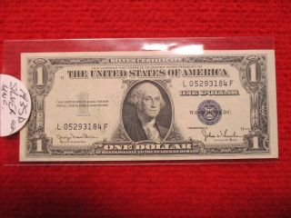 $1 1935 D Silver Certificate Unc Estate Find (n) More Bills 4 photo
