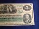 1872 $5 Revenue Bond Scrip State Of South Carolina Paper Money: US photo 2