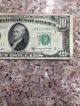 A Ten Dollar Bill Series 1950 D Small Size Notes photo 2