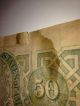 $50 February,  1864 Confederate States Of America Richmond,  Va No.  3987 Paper Money: US photo 3