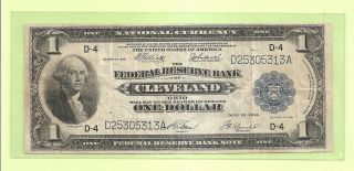1918 $1 Cleveland Fr 720 