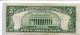1934 $5 Dollar Silver Certificate - Stunning - Xf - Au 14 Small Size Notes photo 1