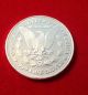 1 Troy Ounce Morgan Dollar Replica Coin Medallion -.  999 Fine Pure Silver Paper Money: US photo 1