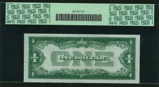 U.  S.  1928 $1 Silver Certificate Banknote Fr - 1600,  Certified Pcgs Gem 66 photo
