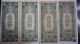 (4) $1 1935 Blue Seal Silver Certificates All Are Shifted Errors Small Size Notes photo 1