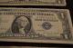 (6) $1 Bills - 1957,  1957 - A & 1957 - B U S One Dollar Bills Six $1 Bills Small Size Notes photo 5