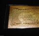 24kt.  Gold $20 Bank Note Quality Individually Die Struck Beauty Small Size Notes photo 3