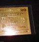 24kt.  Gold $20 Bank Note Quality Individually Die Struck Beauty Small Size Notes photo 5
