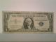 1957 Blue Seal $1 Dollar Bill Us Currency 81 Small Size Notes photo 6