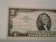 1963a $2 Dollar Bill Us Currency Red Seal 80 Small Size Notes photo 1