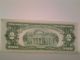 1963a $2 Dollar Bill Us Currency Red Seal 80 Small Size Notes photo 3