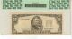 Fr 2122 - A 1985 $50 Federal Reserve Note Error Overprint On Back Pcgs Gem 66 Paper Money: US photo 1